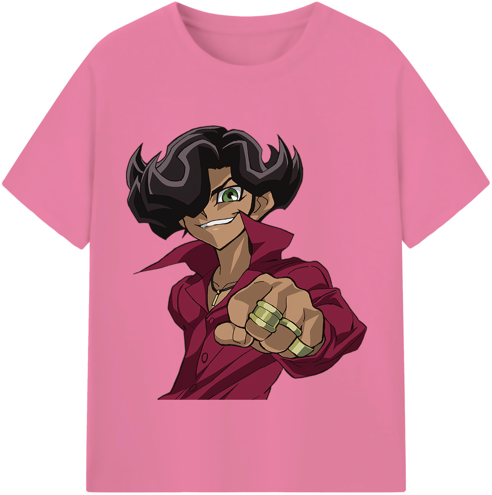 （画像用） 遊☆戯☆王 Yu-Gi-Oh! 綿100％半袖Tシャツ（フロントプリント）